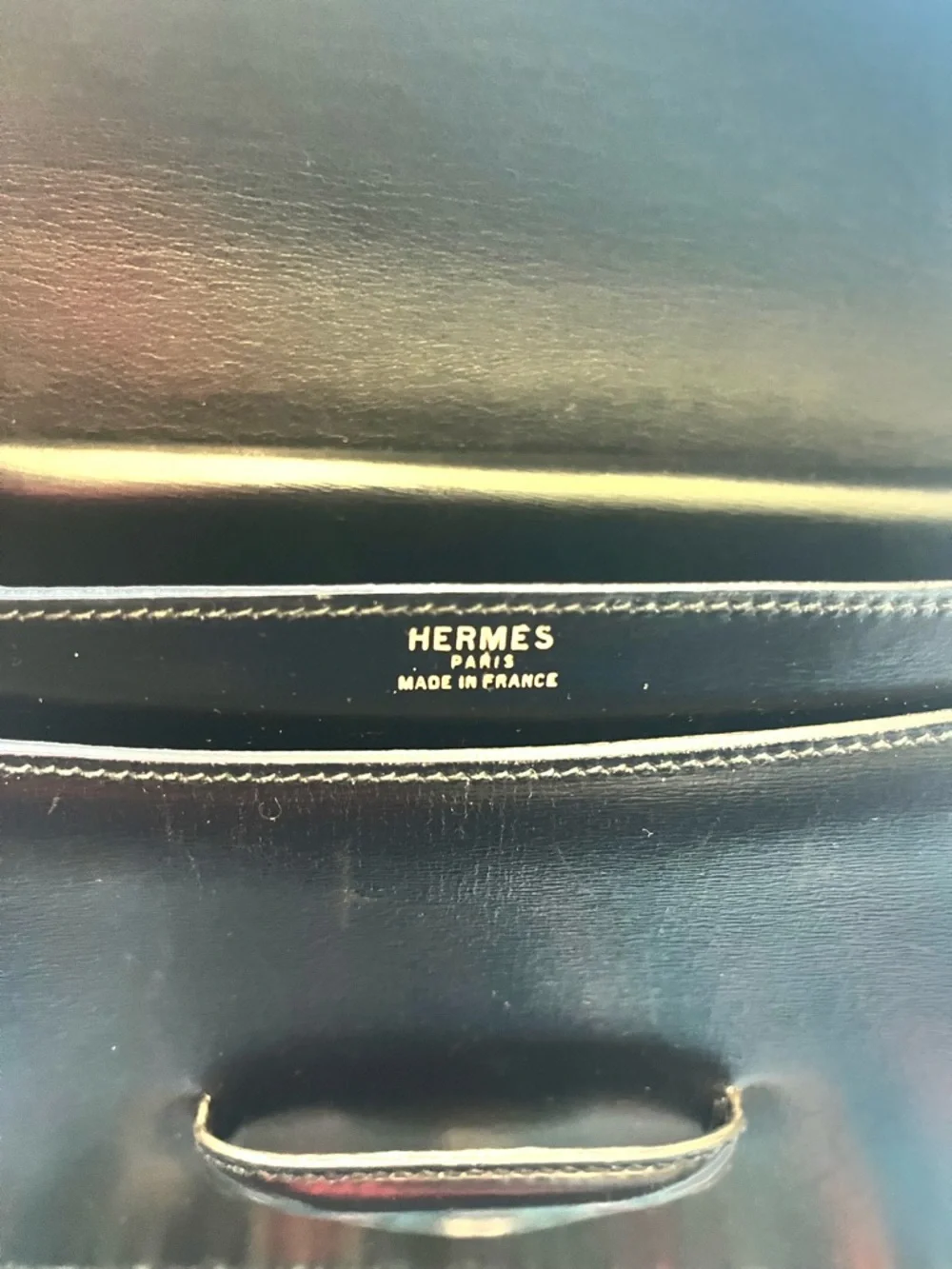 Hermes Faco Clutch in black - Picture 2 of 12